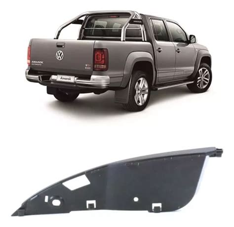 Spoiler Parachoque Dianteiro Esquerdo Amarok Original Vw