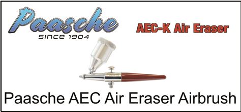 Paasche Air Erasers Parts Accessories