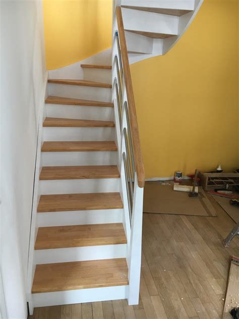 Comment Peindre Rapidement Un Escalier Inspirations Et Escalier Blanc