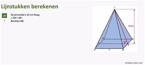 Video Uitwerkingen VMBO 4 H8 1 Opgaven 12e Editie Wiskunde Net