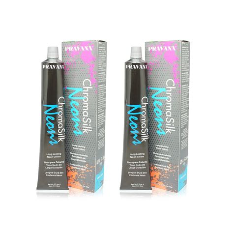 Pravana Chromasilk Vivids Neon Blue 3 0z 2 Pack Lala Daisy