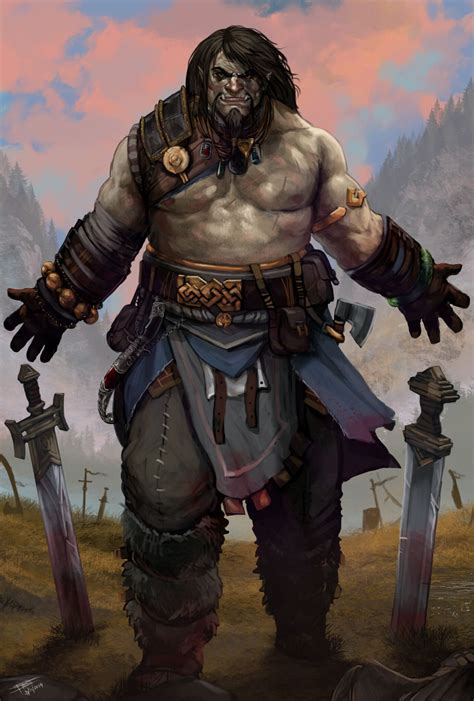 Male Half Orc Barbarian | Hot Sex Picture