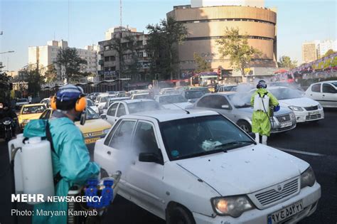 Mehr News Agency Bio Defense Drill In Vali E Asr Square Of Tehran