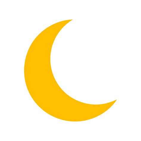 Simple Moon Icon 19899719 Png