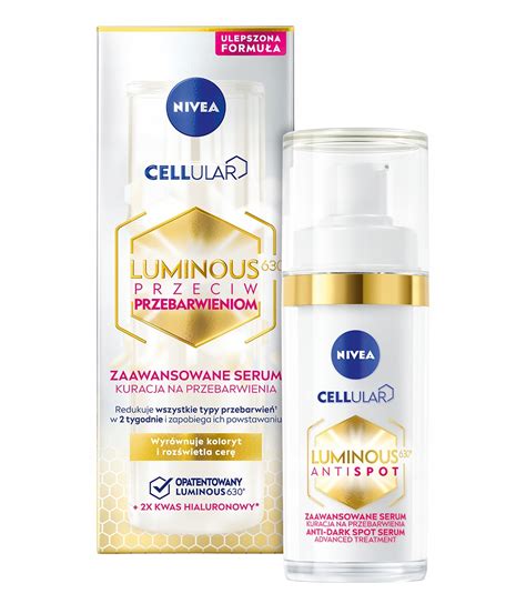 NIVEA CELLULAR LUMINOUS 630 Serum Na Przebarwienia Przeciw Plamom 30ml