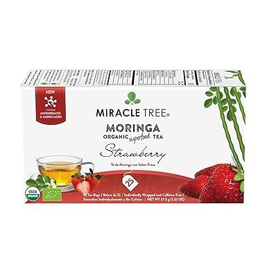 Amazon Miracle Tree Organic Moringa Superfood Tea