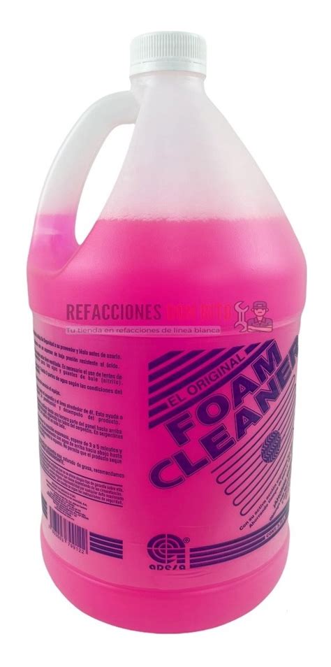 Foam Cleaner Rosa Galon 375lts Limpia Serpentin Quita Sarro Mercadolibre