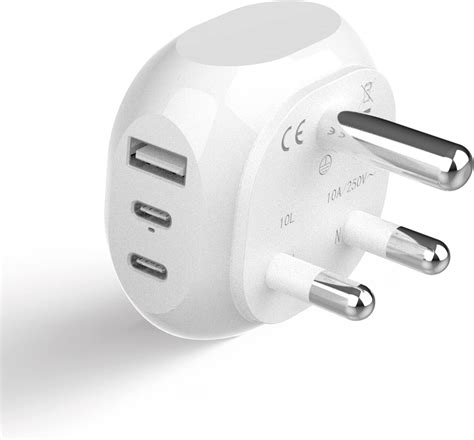 Us To South Africa Travel Adapter Plug For Usauniversal To Africa Type M N D E Cf