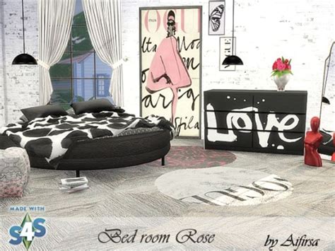 Set Furniture And Decor For Bedroom Aifirsasims On Patreon Sims Cc