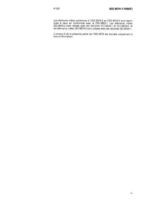 ISO 9974 1 1996 Connections For General Use And Fluid Power Ports