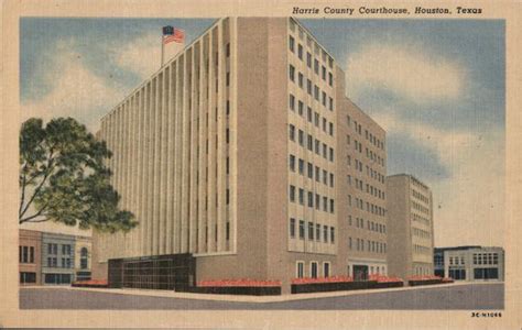 Harris County Courthouse Houston, TX Postcard