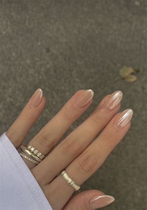 Nude Sparkly Nails Artofit