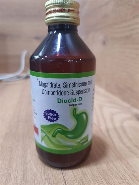 Diocid D Magaldrate Simethicone Domperidone Syrup Divine Savior Pvt