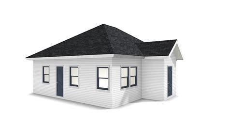 3D bungalow house model - TurboSquid 1275057