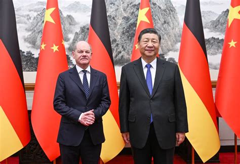 Xi Meets Scholz Highlighting Mutual Benefits Win Win Outcomes