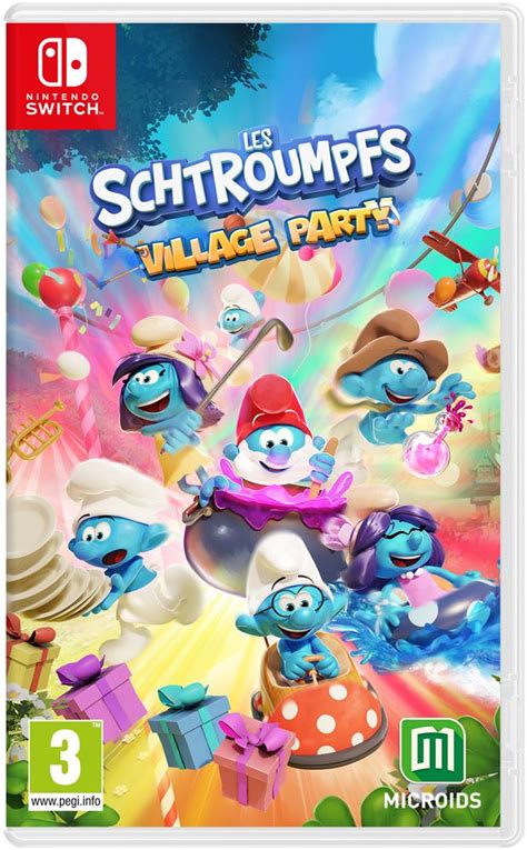 Les Schtroumpfs Village Party Nintendo Switch Jeux Vid O Achat