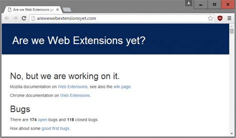 Firefox Webextensions Mozilla Aims For Firefox 48 Ghacks Tech News