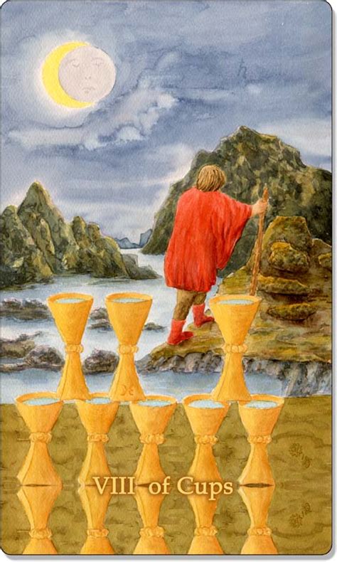 8 Of Cups Tarot Card Meaning Spiritual Tarot