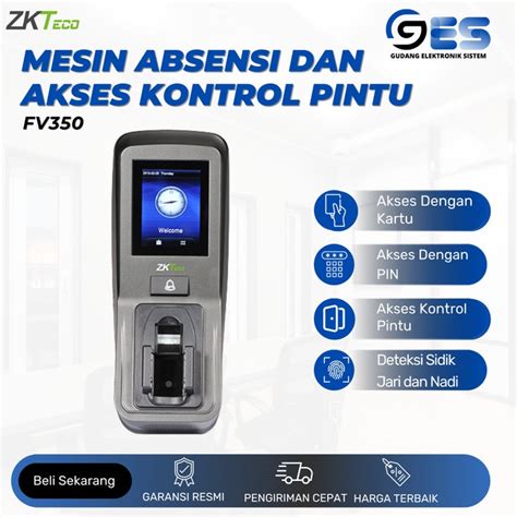 Jual Mesin Absensi Fingerprint Dan Finger Vein Nadi Zkteco Fv