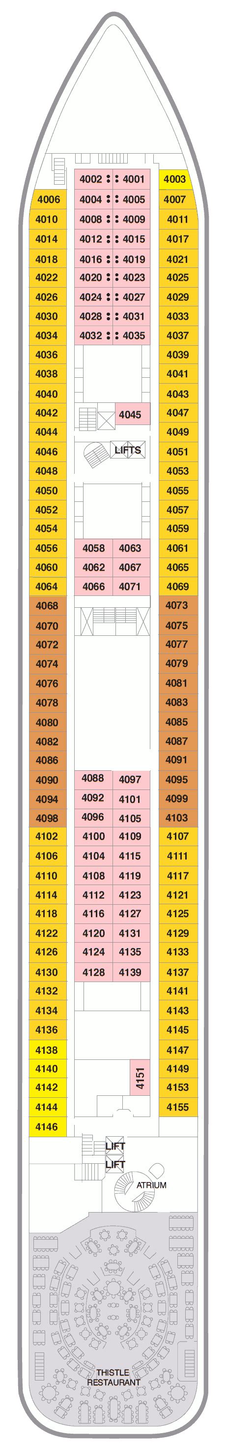 Braemar deck plans - Cruiseline.com