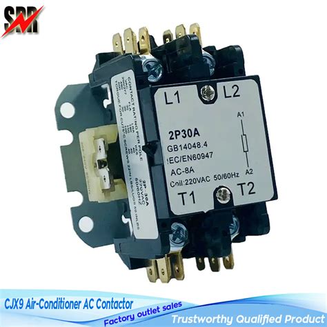 Cjx9 Series 2p Air Conditioner AC Contactors China Cjx9 Series 2p Air