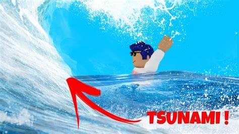 Survivre Aux Tsunamis Sur Roblox Youtube