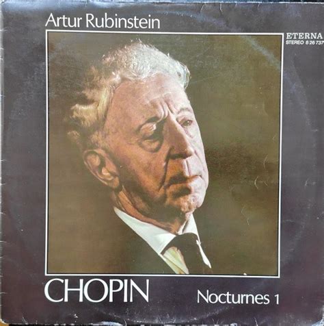 Chopin Artur Rubinstein Nocturnes Black Labels Vinyl