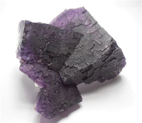 Fluorite Magenta Crystals From The Denton Mine Illinois