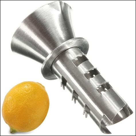 by DHL or EMS 50 pcs Stainless Steel Lemon Drilling Small Fruit Squeeze ...