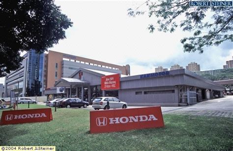 Diagonal View Of Kah Motor Honda Building Image Singapore