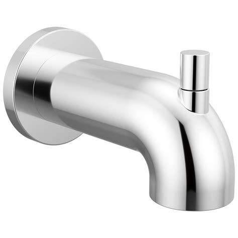 Tub Spout Pull Up Diverter In Chrome Rp73371 Delta Faucet