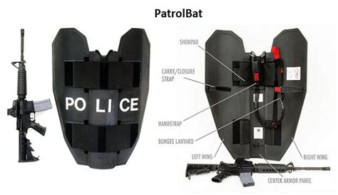 Баллистические щиты Patrol Bat Responder Bat Tactical Bat