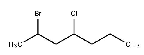 Draw The Structural And Skeletal Formulas For 2 Bromo 4 Chlo Quizlet