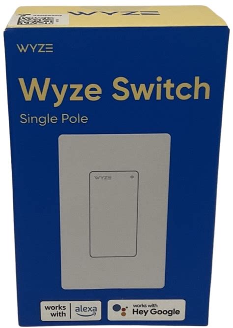 Wyze Switch 24 Ghz Wifi Smart Light Switch Single Pole Alexa 3 Pack