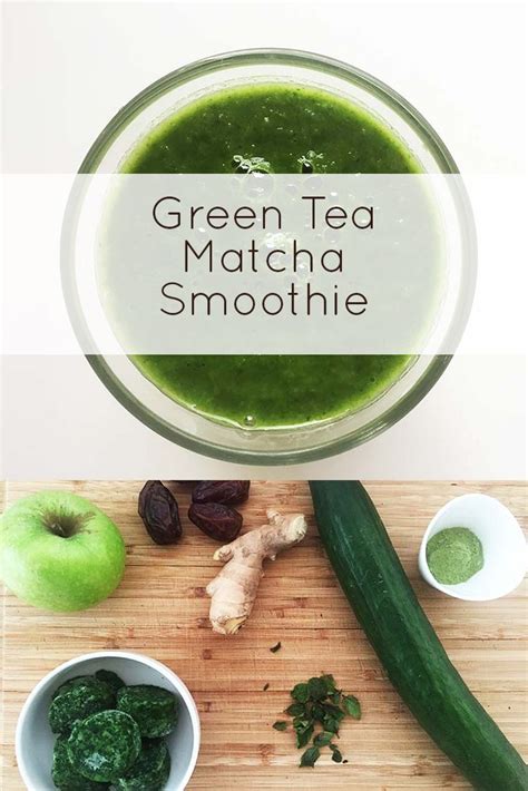 Delicious Green Tea Matcha Smoothie Recipe Matcha Smoothie Matcha