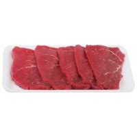 Beef Choice Round Sirloin Tip Steak Thin Sliced About Steaks Per