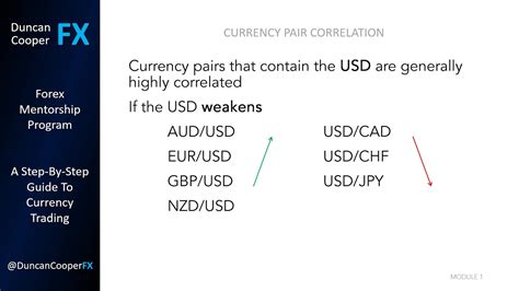 Currency Pair Correlation Forex Trading For Beginners Step By Step