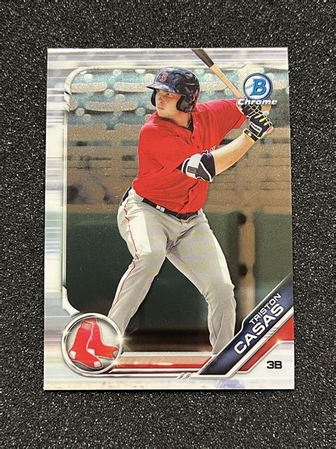 2019 Bowman Chrome Draft Triston Casas Boston Red Sox Rookie RC EBay