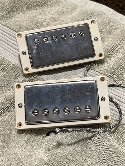 Gibson Custom Shop Custombucker Paf Pickups 2022 Nickel Reverb