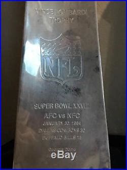 Dallas Cowboys Super Bowl Trophies (Vince Lombardi) » Dallas Cowboys Used