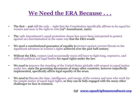 Ppt The Equal Rights Amendment Powerpoint Presentation Free Download Id 4089522