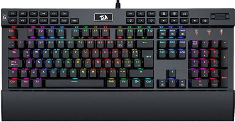 Teclado Gamer Redragon Yama K Blanco Rgb Acuario