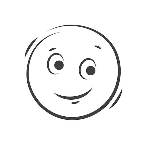 Emoji Face Clipart Black And White Infoupdate Org