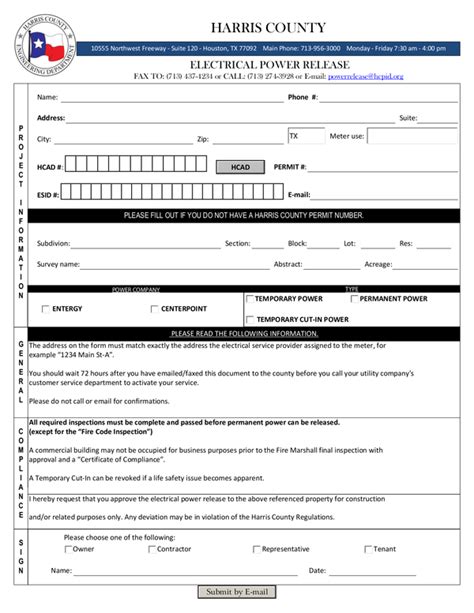 Fill Free Fillable Harris County Engineering Department Pdf Forms