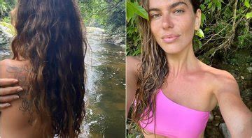 Cenapop Mariana Goldfarb Faz Topless Em Meio Natureza Durante