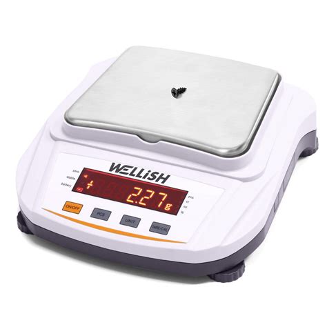 WELLiSH Lab Scale 2000g 0 01g High Precision Digital Scale Analytical