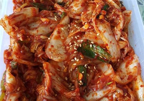 Resep Fresh Kimchi Geotjeori Oleh Devia Kurniati Setiawan Cookpad