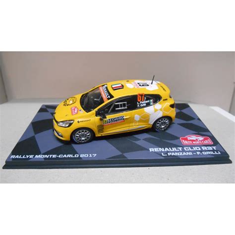 Renault Clio R T Rally Monte Carlo L Panzani Eaglemoss Ixo