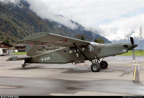 V 635 Pilatus PC 6 B2 H2 Turbo Porter Switzerland Air Force