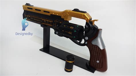 Artstation Destiny Last Word Pistol Replica Prop 3d Print 52 Off